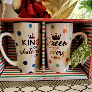 NWT His & Hers coffee mug set